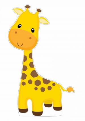 Раскраска жираф для детей 3 4 лет #34 #77582