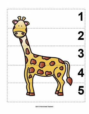 Раскраска жираф для детей 4 5 лет #18 #77605