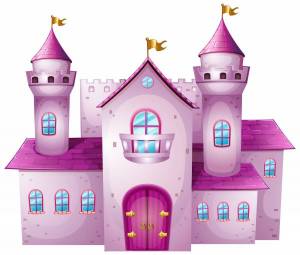 Раскраска замок для детей #5 #78596