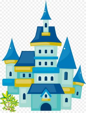 Раскраска замок для детей #6 #78597