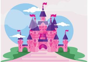 Раскраска замок для детей #11 #78602