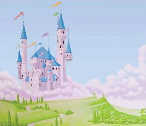 Раскраска замок для детей #24 #78615