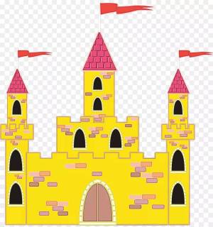 Раскраска замок для детей #26 #78617