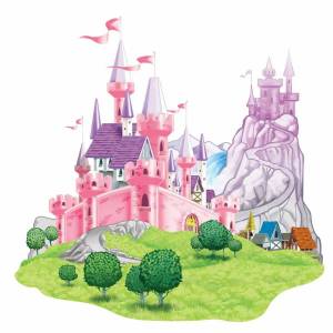 Раскраска замок принцессы #4 #78629