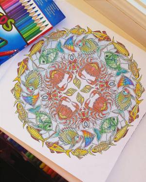 Раскраска затерянный океан #8 #78687