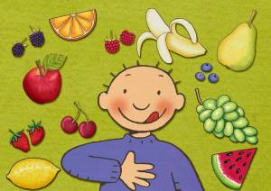 Раскраска здоровое питание для детей #5 #79312