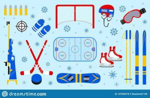 Раскраска зимние виды спорта в подготовительной группе #6 #80235