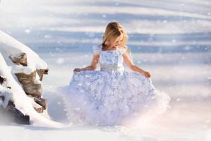 Раскраска зимние для девочек #15 #80470