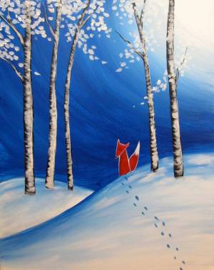 Раскраска зимний пейзаж для детей #32 #81237