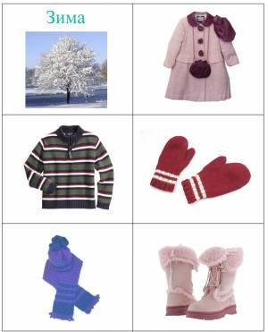 Раскраска зимняя одежда для детей #6 #81326