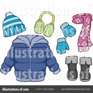 Раскраска зимняя одежда для детей 4 5 лет #28 #81377