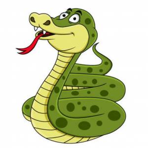 Раскраска змея для детей #8 #81868