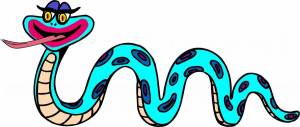 Раскраска змея для детей #27 #81887