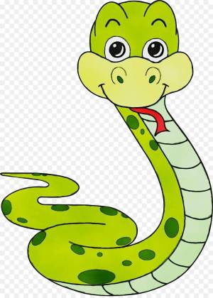 Раскраска змея для детей #31 #81891