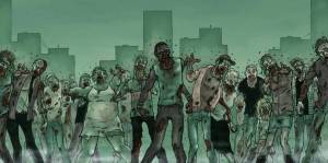 Раскраска зомби апокалипсис #2 #82270