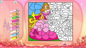 Раскраска игры для детей от 3 до 5 лет для девочек #24 #83688