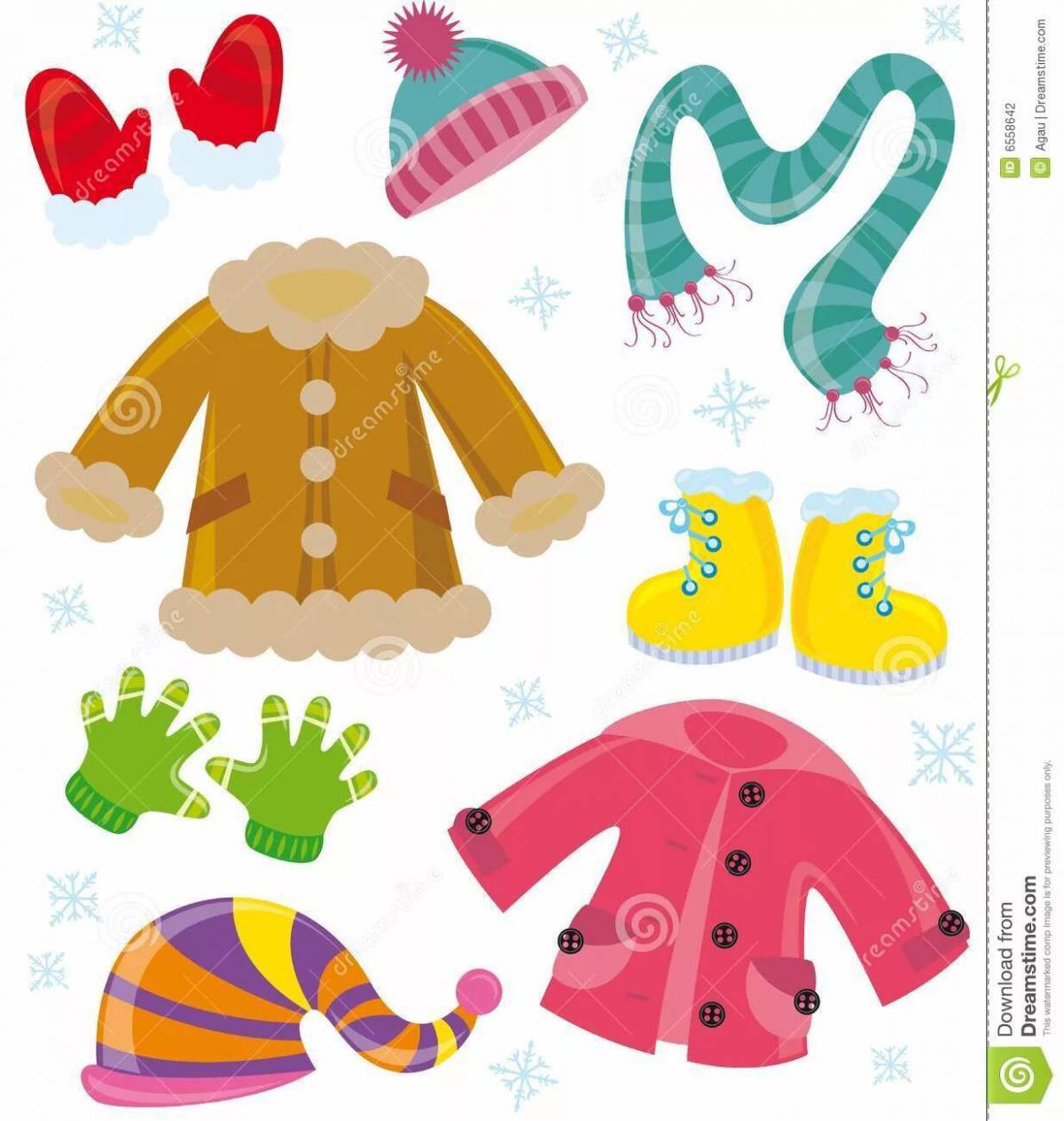 Зимняя одежда для детей #10