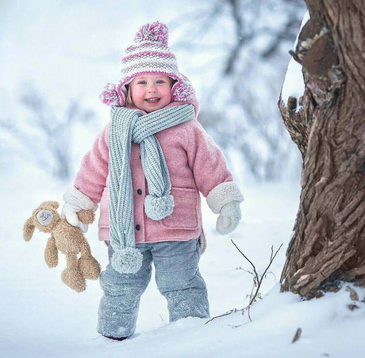 Зимняя одежда для детей #18