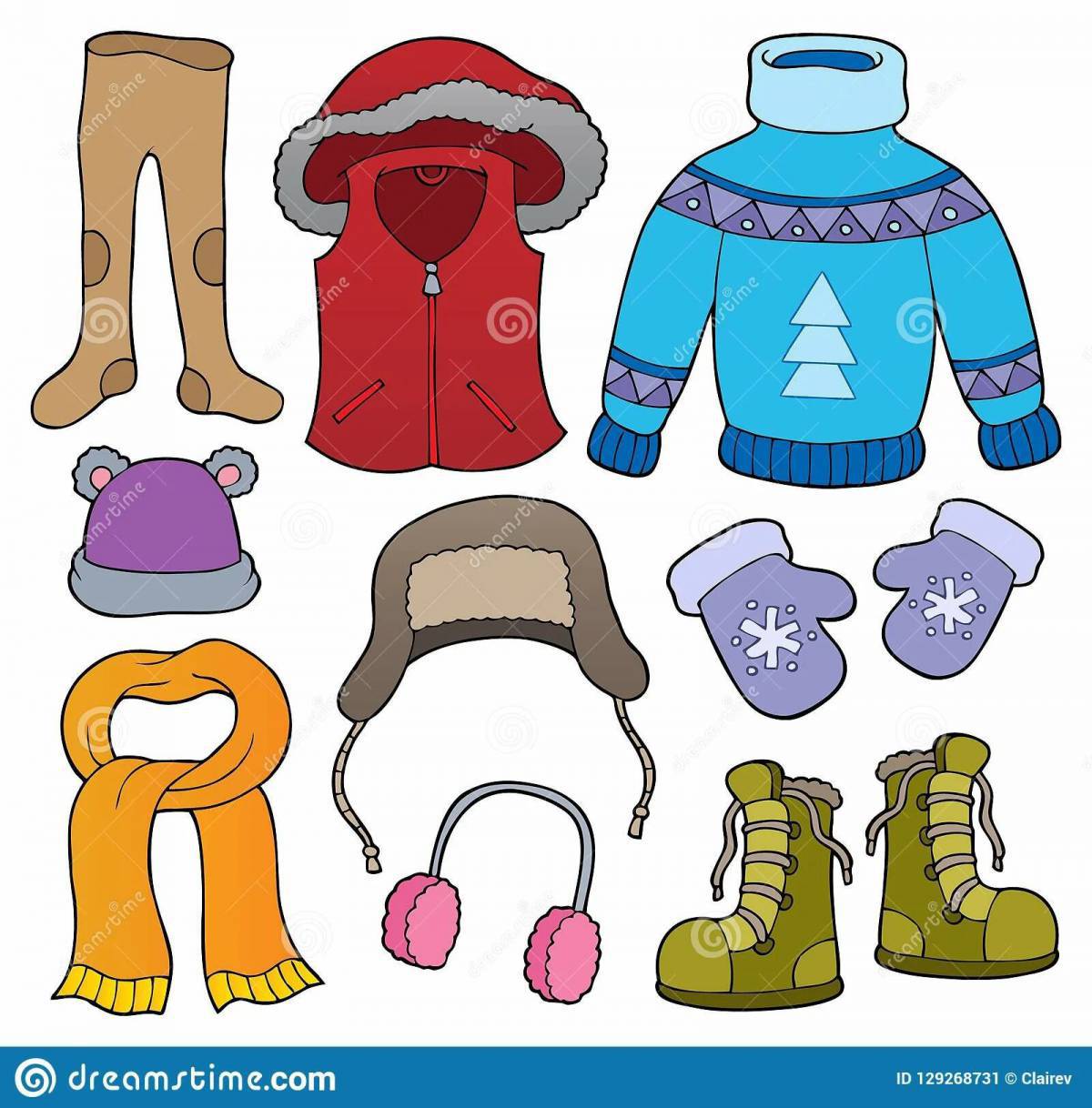 Зимняя одежда для детей #27