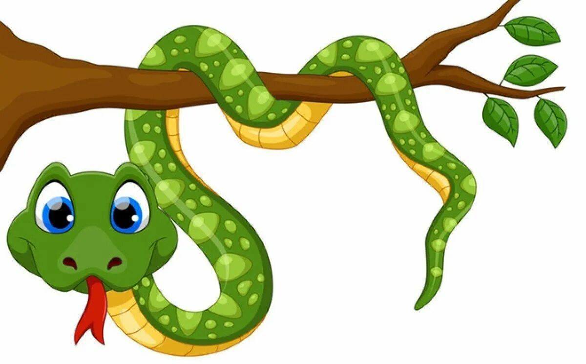 Змея для детей #12