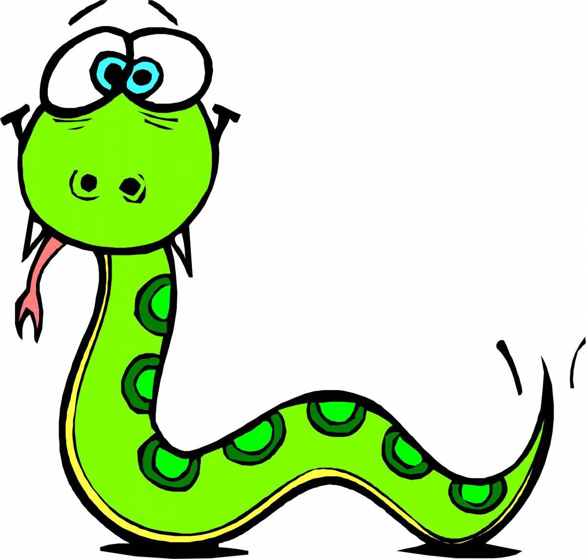 Змея для детей #16