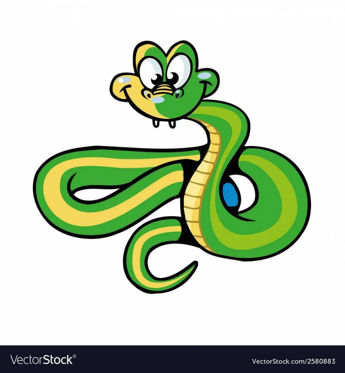 Змея для детей #18