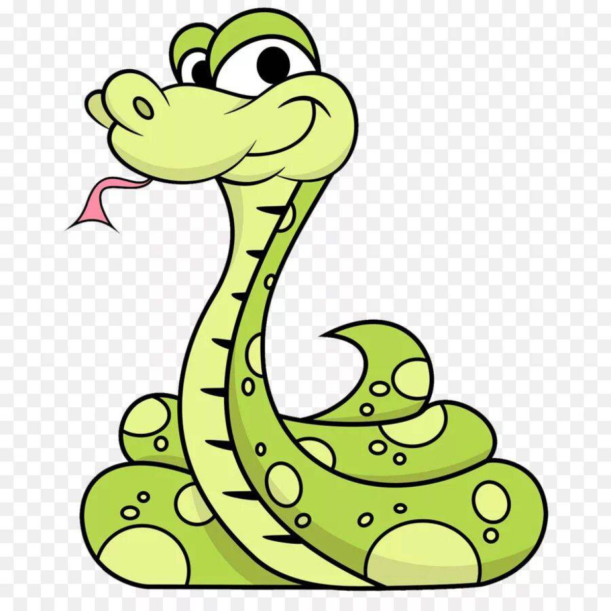 Змея для детей #28