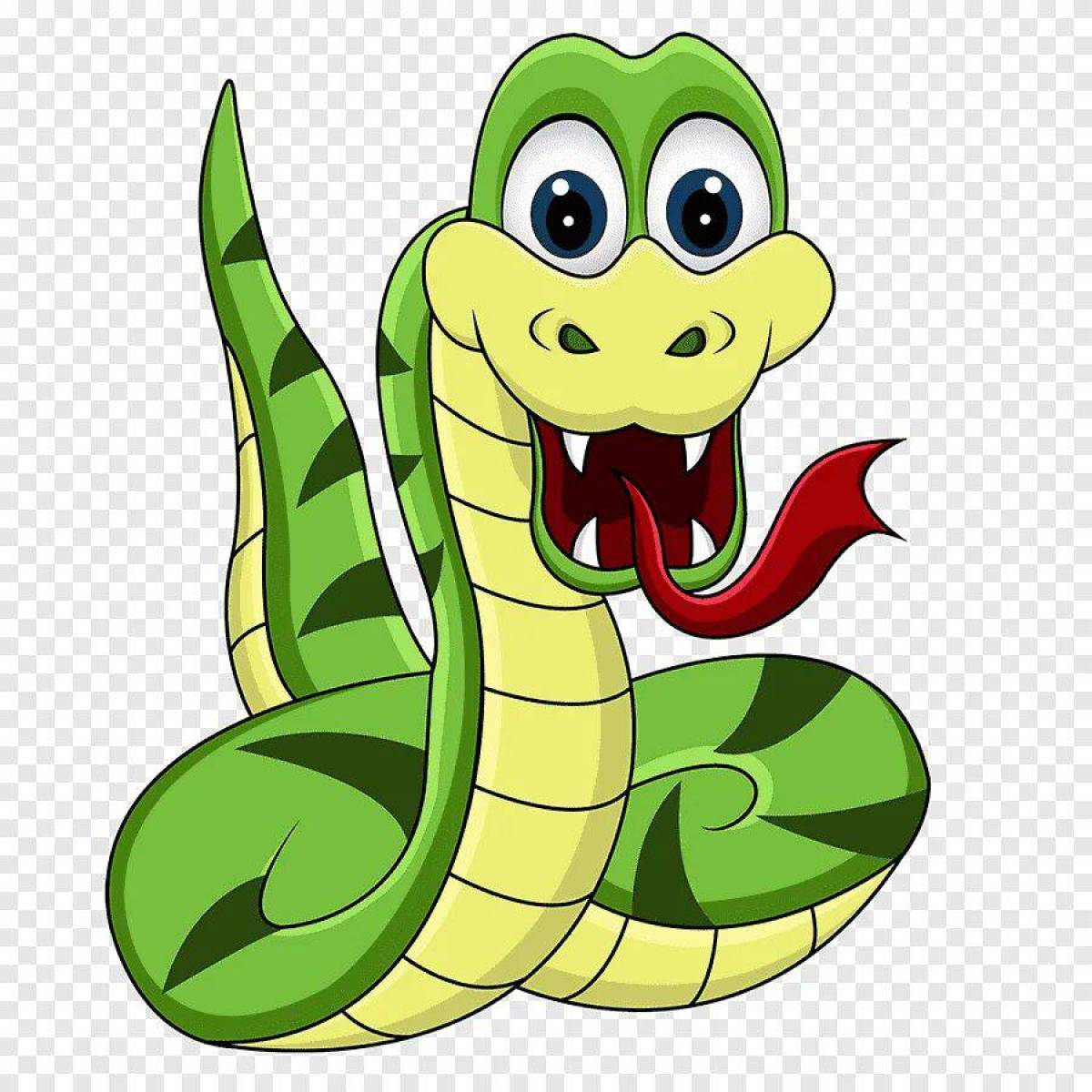 Змея для детей #29