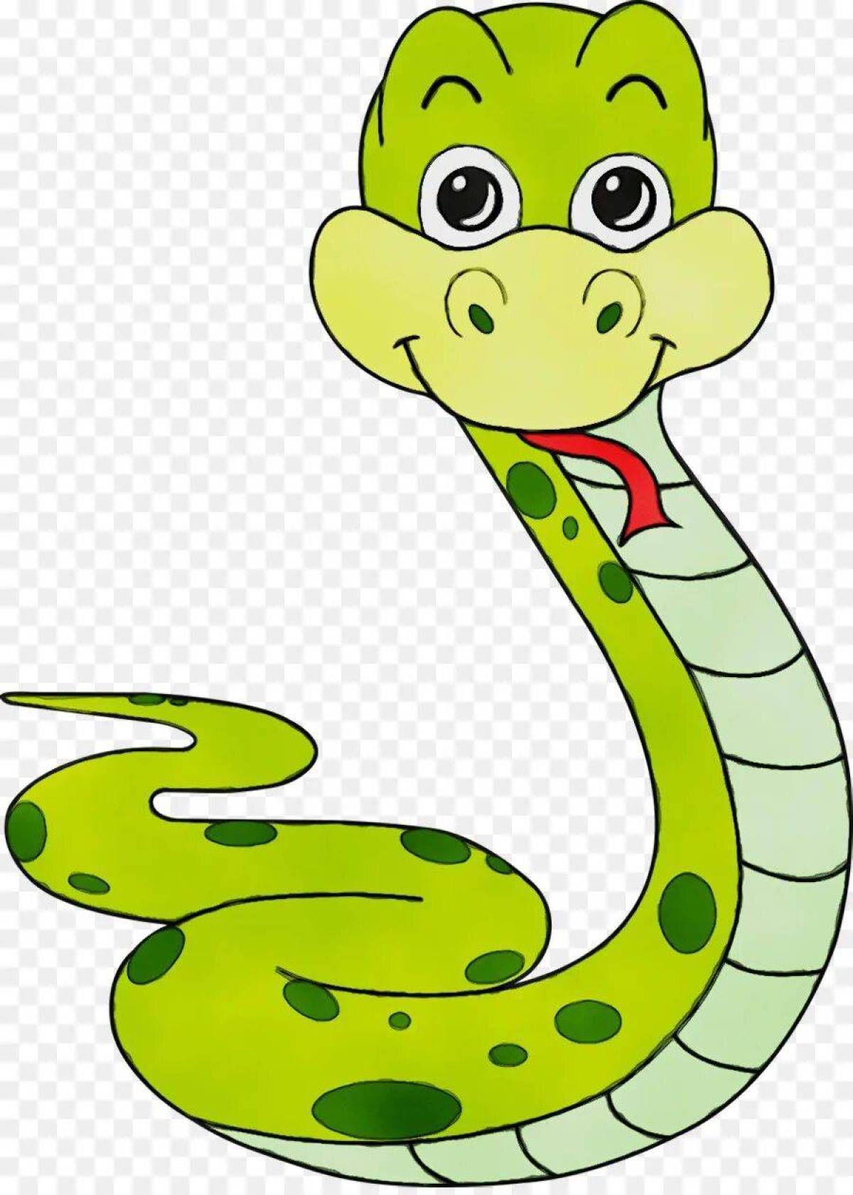 Змея для детей #31