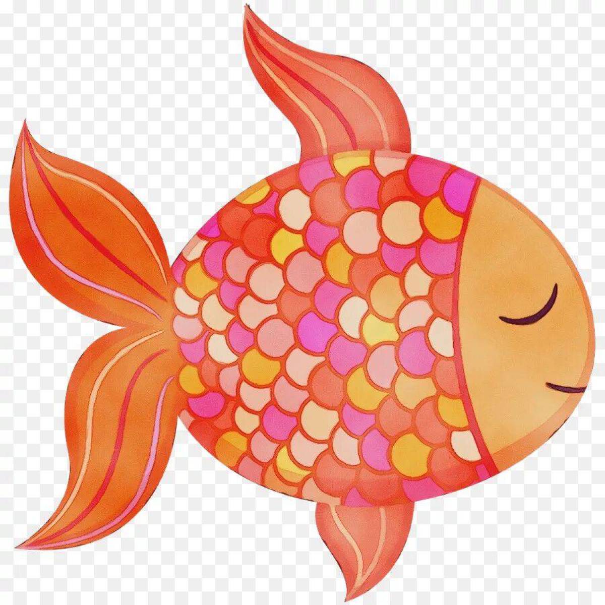 Золотая рыбка для детей #3