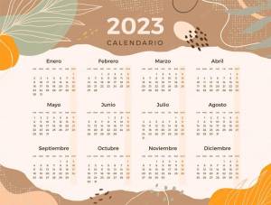Раскраска календарь на 2023 год #36 #86244