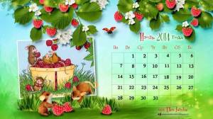 Раскраска календарь на 2023 год для детей #22 #86266