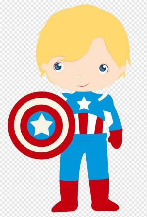 Раскраска капитан америка для детей #32 #86541