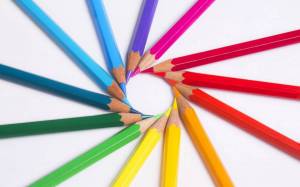 Раскраска карандаши для детей #14 #86760
