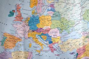 Раскраска карта европы #17 #86881