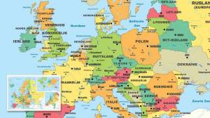 Раскраска карта европы #28 #86892