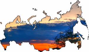 Раскраска карта россии #20 #86923