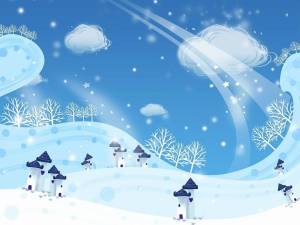 Раскраска картинка зима для детей #23 #87196