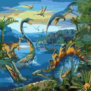 Раскраска динозавры #1 #87712