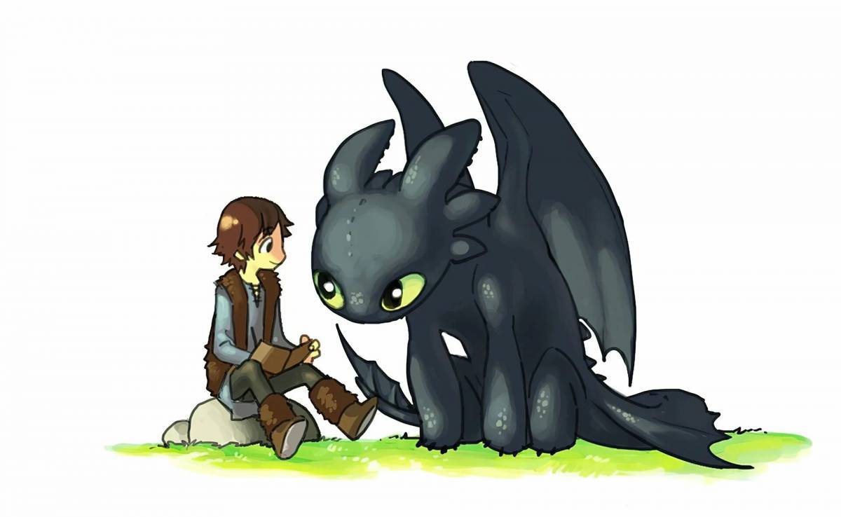 Как приручить дракона для детей #27