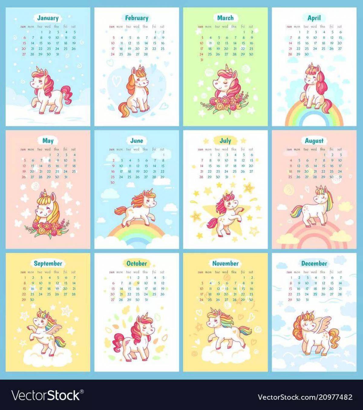 Календарь на 2023 год для детей #14