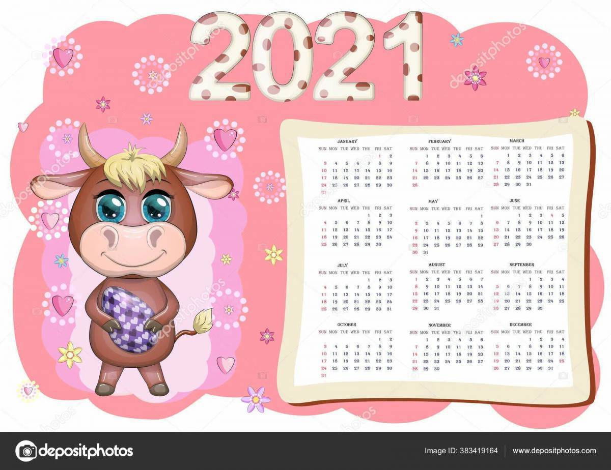 Календарь на 2023 год для детей #31
