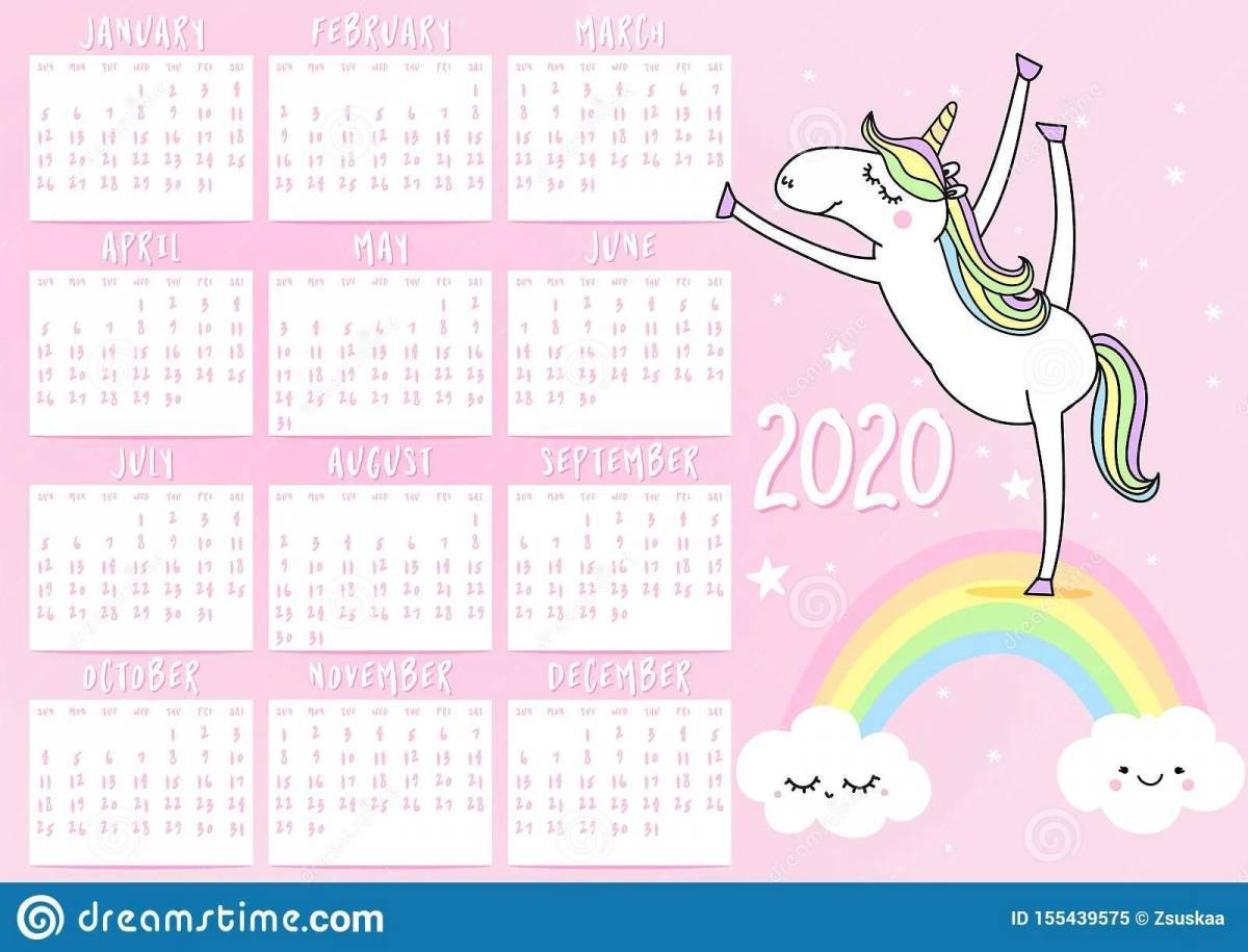 Календарь на 2023 год для детей #32