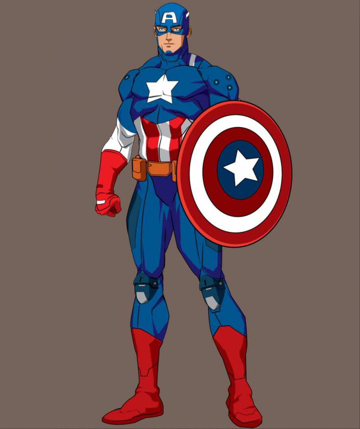 Капитан америка для детей #35