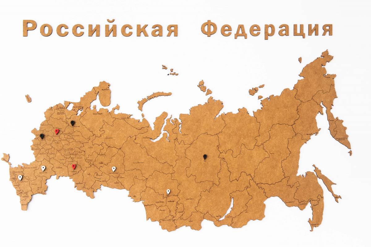 Карта россии #7