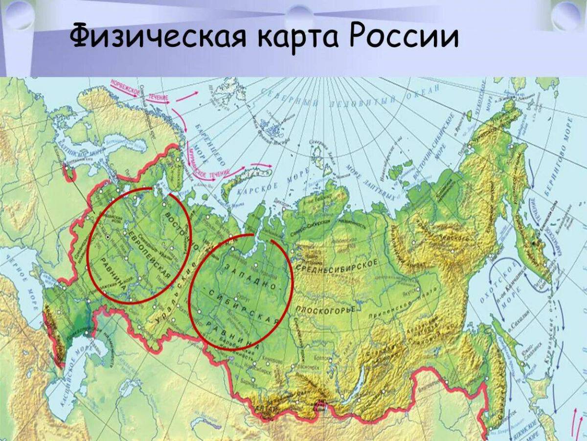 Карта россии #27