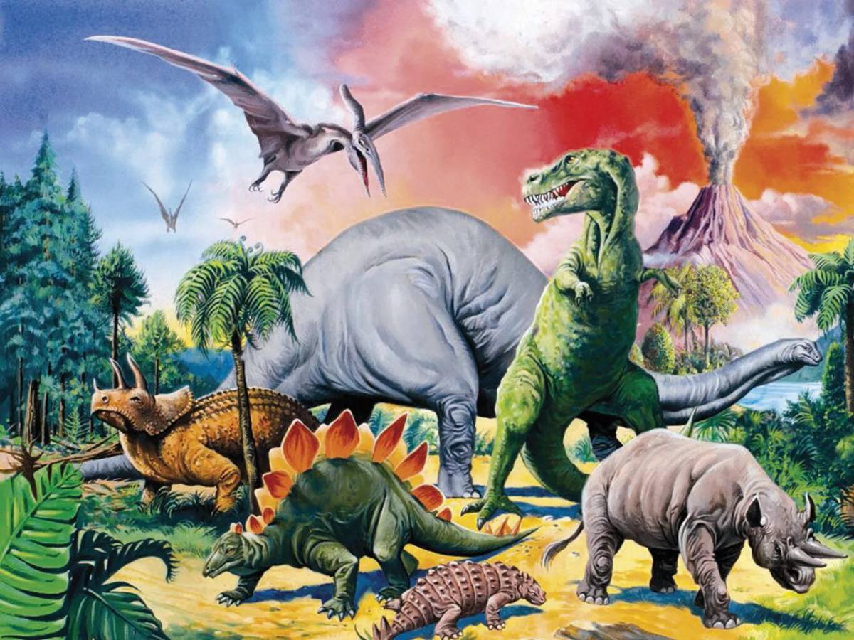 Динозавры #6