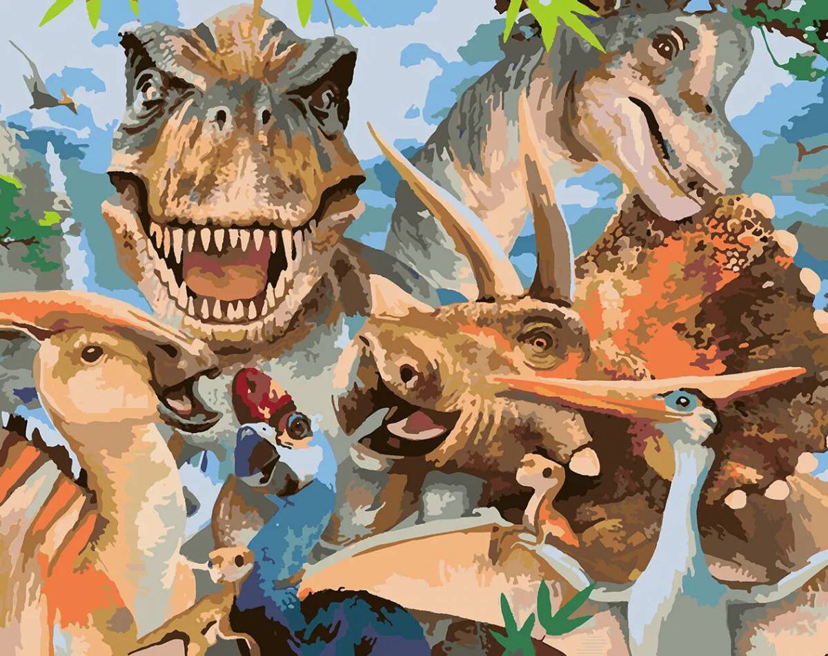Динозавры #18