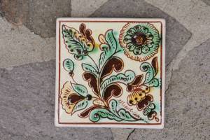 Раскраска керамическая плитка ручной 7 #33 #90014