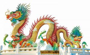 Раскраска китайский дракон #5 #90669